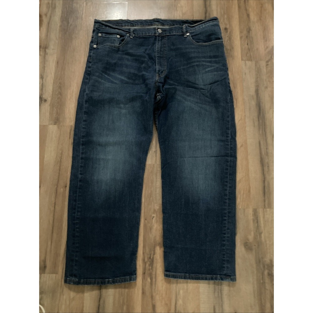Levis Jeans Womens Size 24W Plus Size Blue Denim Classic Straight Leg